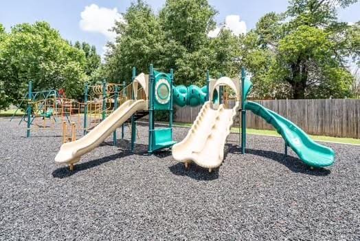 11416 Leslie Beachler Ln, Midwest City, OK 73130 - view of communal playground