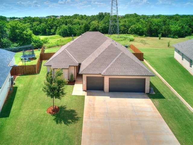 15109 Caspian Ln, Edmond, OK 73013 - aerial view of property and surrounding area