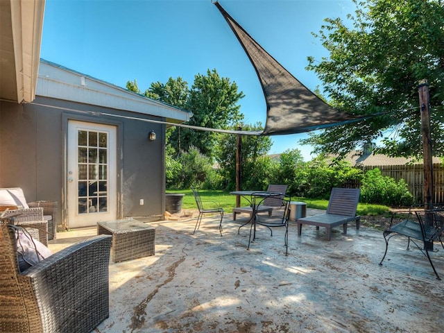1008 S Neptune Rd, Edmond, OK 73003 - view of patio
