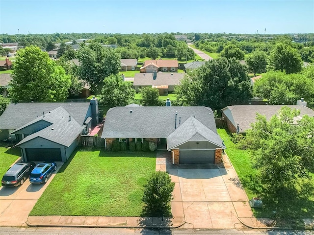 1008 S Neptune Rd, Edmond, OK 73003 - aerial view of residential area