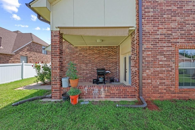 125 NW 147th St, Edmond, OK 73013 - view of patio / terrace with a grill