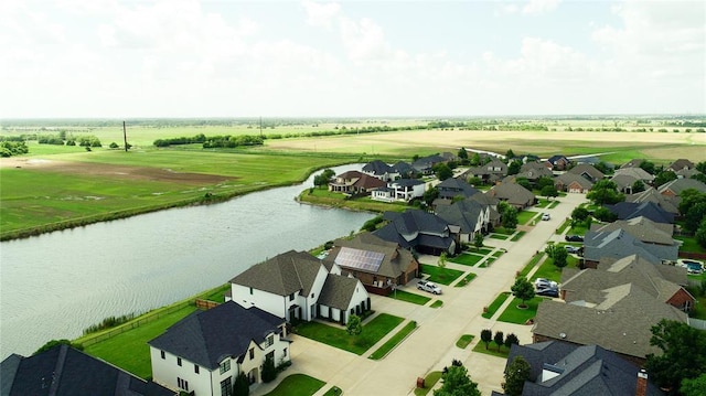1004 Reginald Dr, Norman, OK 73072 - aerial view of residential area featuring a nearby body of water