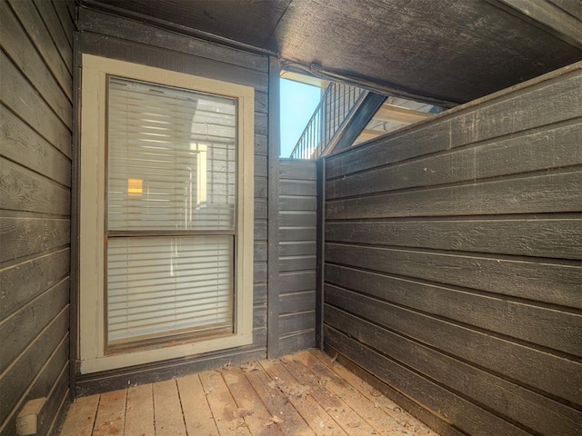 11550 N May Ave Unit 108, Oklahoma City, OK 73120 - exterior view of wooden walls