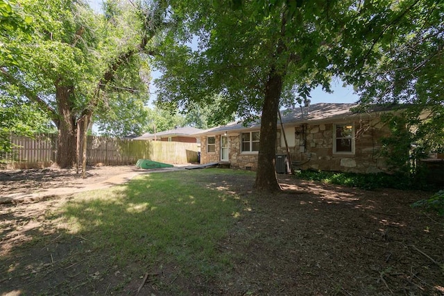 2204 Churchill Pl, Oklahoma City, OK 73120 - view of yard
