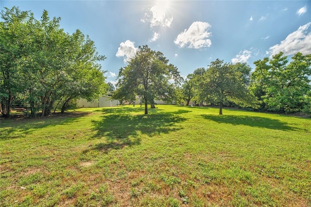 824 N Poplar Ln, Midwest City, OK 73130 - view of green lawn