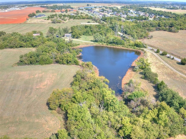 215 N Cemetery Rd, Tuttle, OK 73089 - bird's eye view of a large body of water