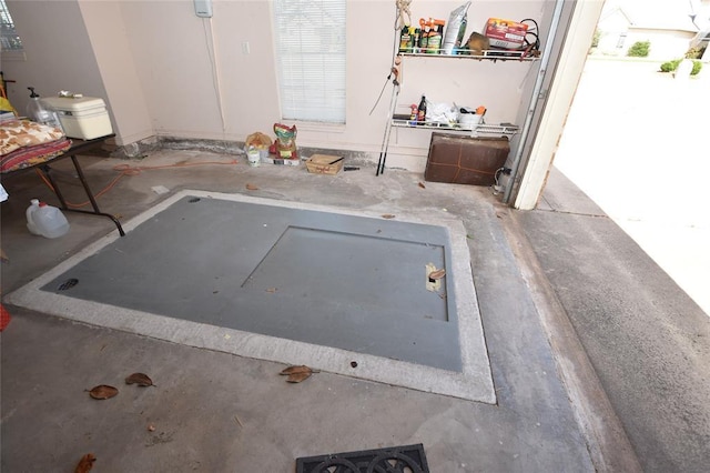 12608 Redstone Ct, Oklahoma City, OK 73142 - entry to storm shelter
