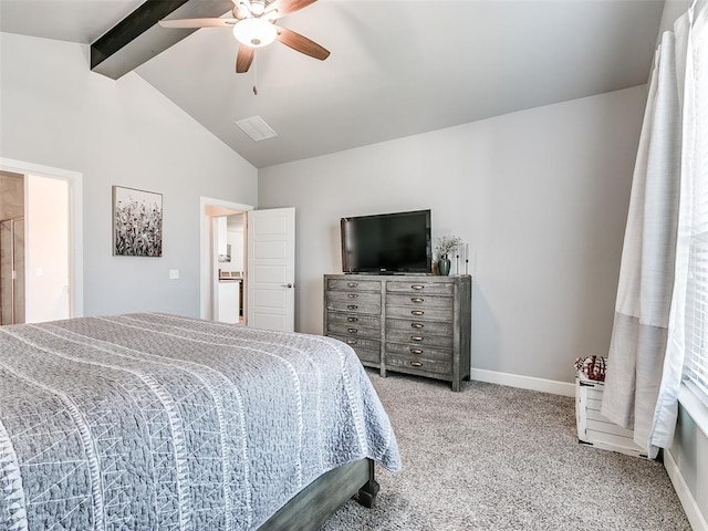 1417 Atalon Dr, Moore, OK 73160 - carpeted bedroom with baseboards and a ceiling fan