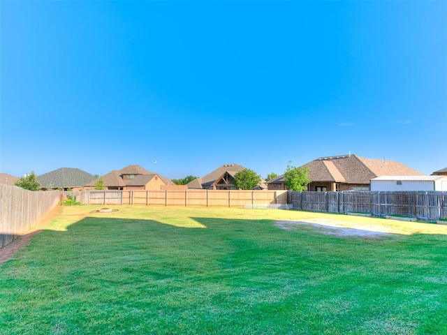1417 Atalon Dr, Moore, OK 73160 - view of fenced backyard