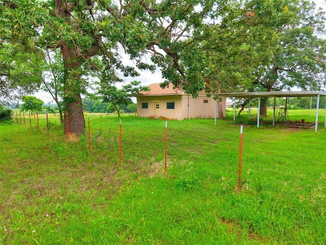 344393 E 930th Rd, Chandler, OK 74834 - view of green lawn