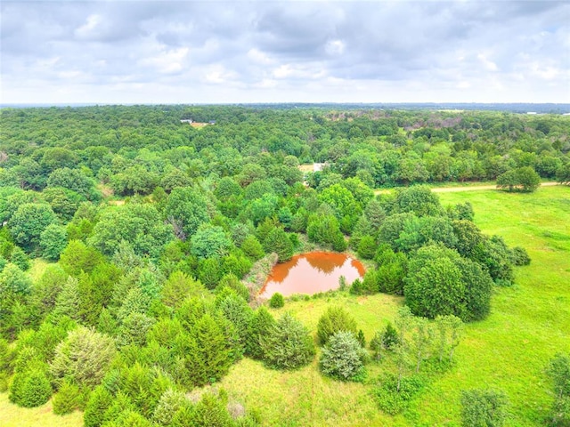 344393 E 930th Rd, Chandler, OK 74834 - drone / aerial view of a heavily wooded area