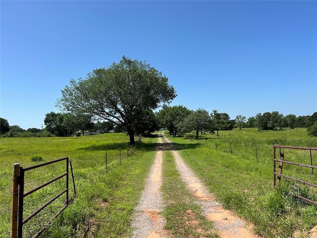 344393 E 930th Rd, Chandler, OK 74834 - view of road featuring a view of countryside