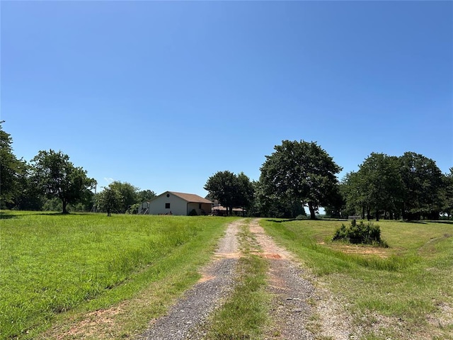 344393 E 930th Rd, Chandler, OK 74834 - view of dirt / gravel road featuring a rural view