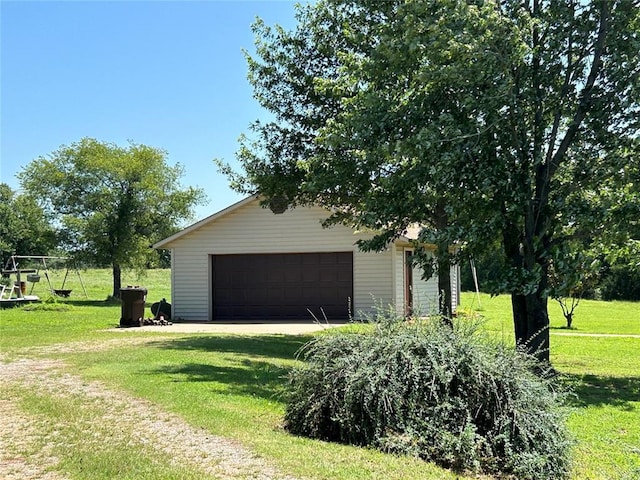 344393 E 930th Rd, Chandler, OK 74834 - view of detached garage