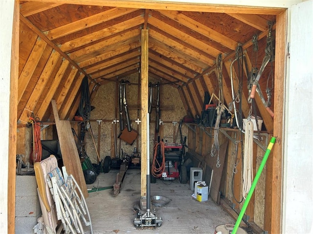 344393 E 930th Rd, Chandler, OK 74834 - view of unfinished attic