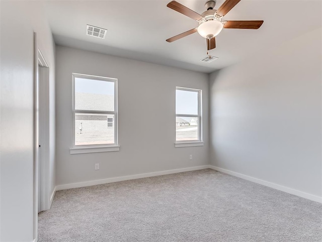 13172 Mannington Rd, Edmond, OK 73025 - unfurnished bedroom featuring carpet and ceiling fan