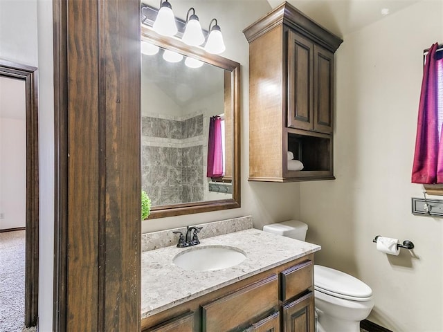 12824 NW 6th St, Yukon, OK 73099 - full bath with vanity and curtained shower