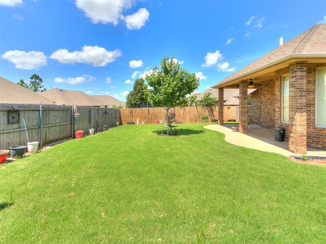 12824 NW 6th St, Yukon, OK 73099 - view of fenced backyard