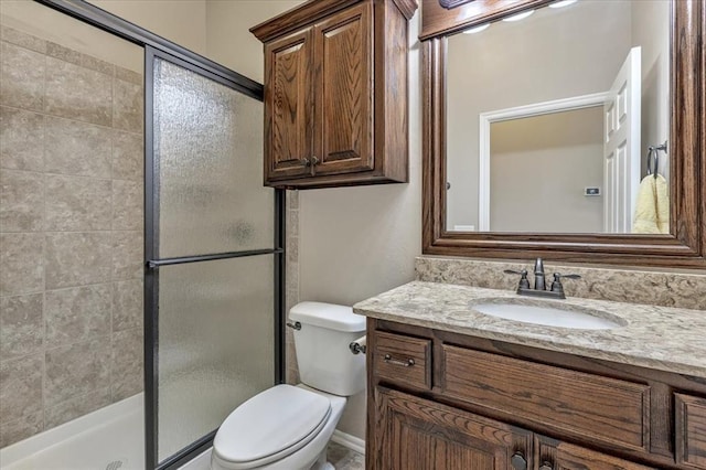 600 Nathan Way, Yukon, OK 73099 - full bathroom with vanity and a stall shower