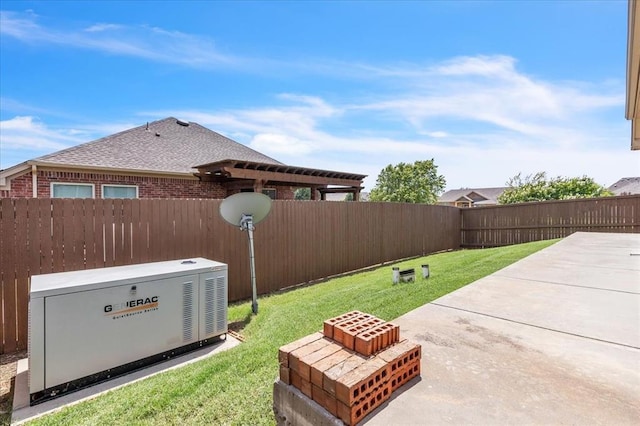 600 Nathan Way, Yukon, OK 73099 - fenced backyard featuring a patio