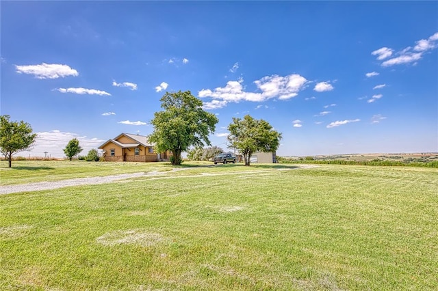 22807 E 1070th Rd, Clinton, OK 73601 - view of grassy yard featuring a view of countryside
