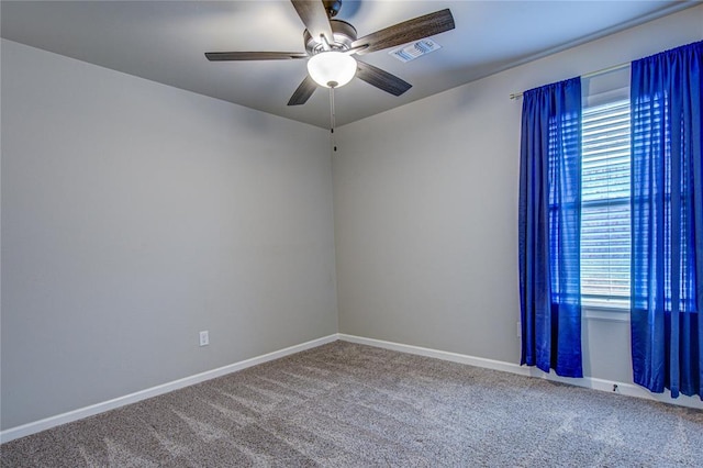 9120 NW 123rd St, Yukon, OK 73099 - unfurnished room featuring carpet floors and ceiling fan