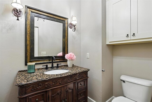 15016 Kurdson Way, Edmond, OK 73013 - bathroom featuring toilet and vanity