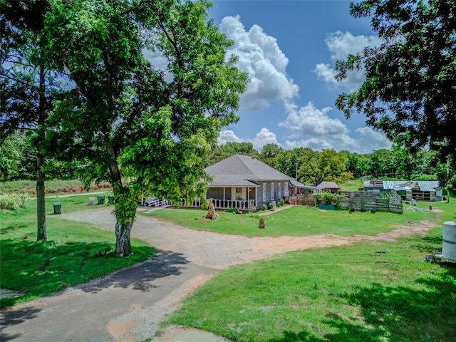 4255 SE 120th Ave, Norman, OK 73026 - view of home's community with a yard