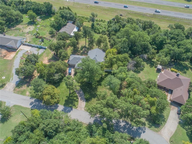1404 Oak Dr, Edmond, OK 73034 - aerial overview of property's location