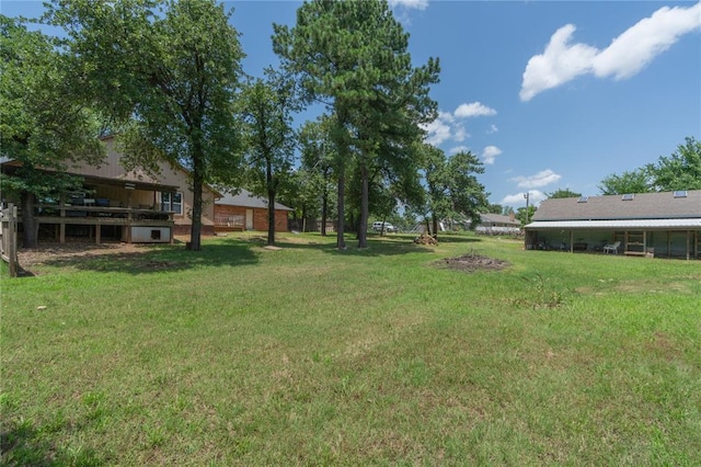 1404 Oak Dr, Edmond, OK 73034 - view of grassy yard
