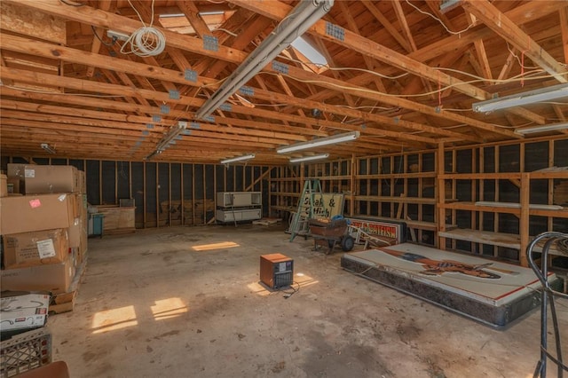 1404 Oak Dr, Edmond, OK 73034 - miscellaneous room with a garage