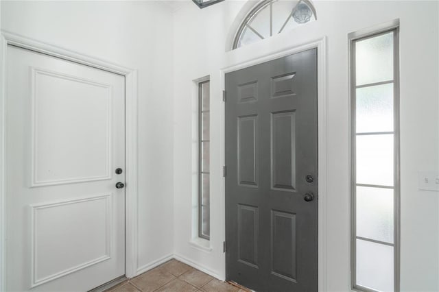 201 NW 160th Ter, Edmond, OK 73013 - entrance foyer with light tile patterned floors