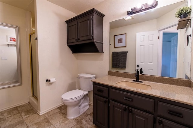 10517 SE 49th St, Oklahoma City, OK 73150 - full bath with vanity and a shower with shower door