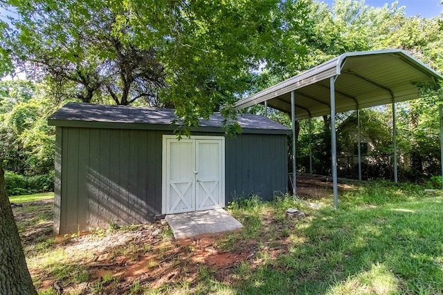 10517 SE 49th St, Oklahoma City, OK 73150 - view of shed