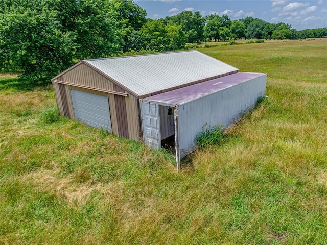 356818 E 1070th Rd, Prague, OK 74864 - view of detached garage