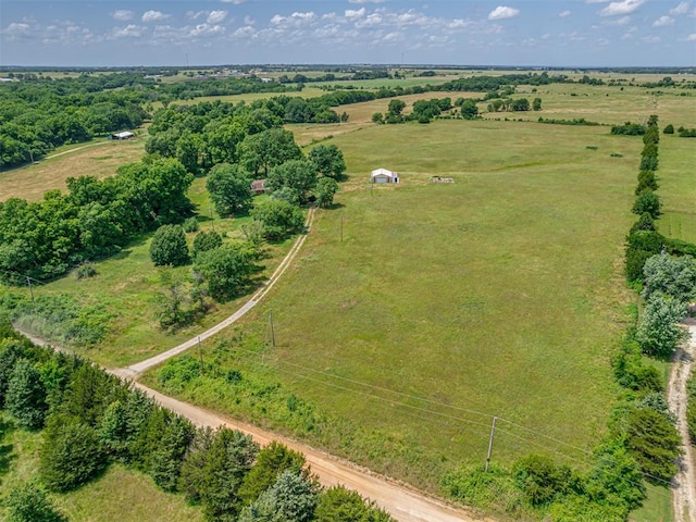 356818 E 1070th Rd, Prague, OK 74864 - overview of rural landscape