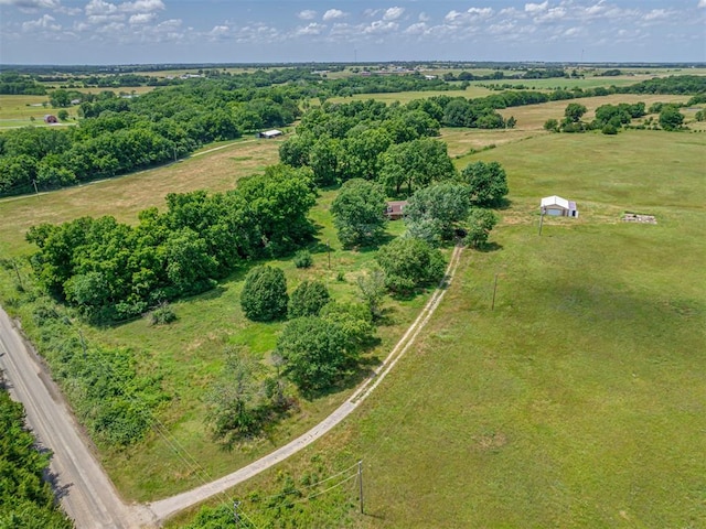 356818 E 1070th Rd, Prague, OK 74864 - overview of rural landscape featuring a tree filled landscape