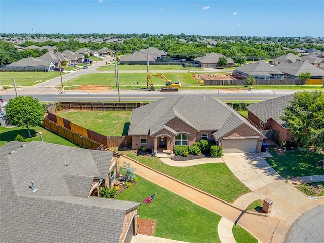 11749 SW 16th St, Yukon, OK 73099 - aerial view of residential area