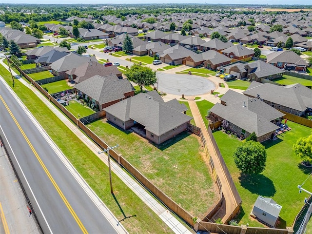 11749 SW 16th St, Yukon, OK 73099 - aerial perspective of suburban area