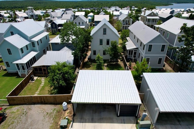 75 Lower Green Way, Carlton Landing, OK 74432 - aerial perspective of suburban area