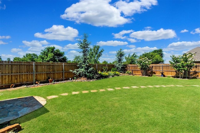 12904 SW 8th St, Yukon, OK 73099 - view of fenced backyard