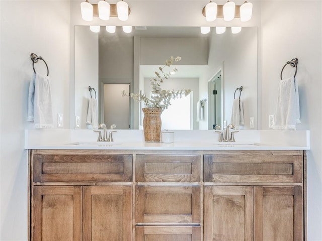 11700 SW 15th Ter, Yukon, OK 73099 - full bathroom featuring double vanity