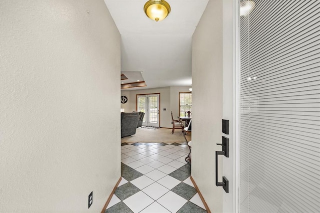 910796 S 3350th Rd, Wellston, OK 74881 - hallway featuring baseboards