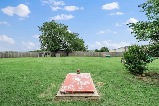 910796 S 3350th Rd, Wellston, OK 74881 - view of fenced backyard