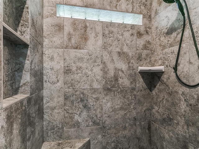 12905 S Mustang Rd, Mustang, OK 73064 - bathroom view of a tile shower