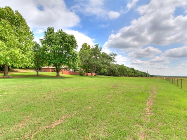 12905 S Mustang Rd, Mustang, OK 73064 - view of yard