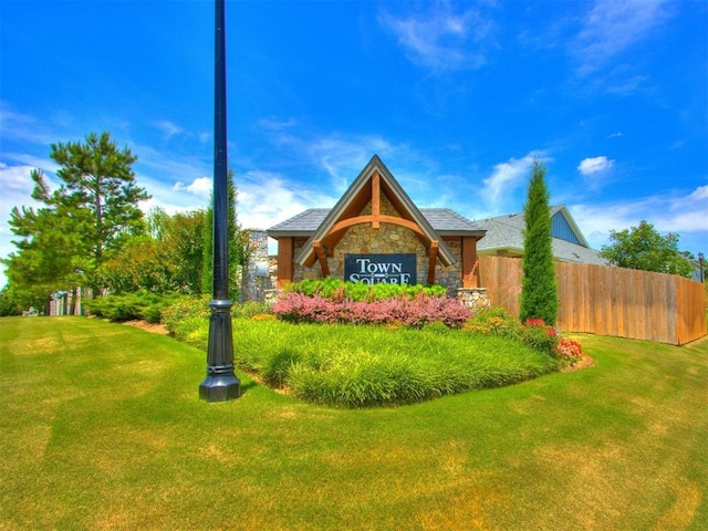 3508 Pavilion Pl, Edmond, OK 73034 - view of community / neighborhood sign