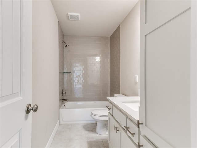 9313 NW 141st St, Yukon, OK 73099 - bathroom featuring vanity and shower / washtub combination