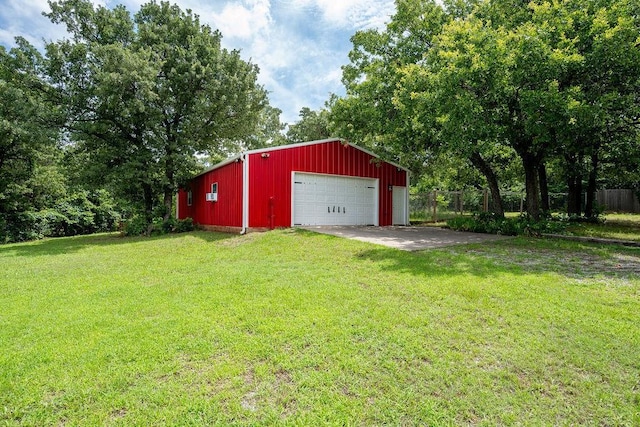13848 Twin Ridge Dr, Edmond, OK 73034 - view of detached garage