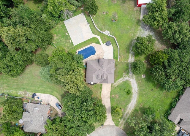 13848 Twin Ridge Dr, Edmond, OK 73034 - aerial view of property and surrounding area